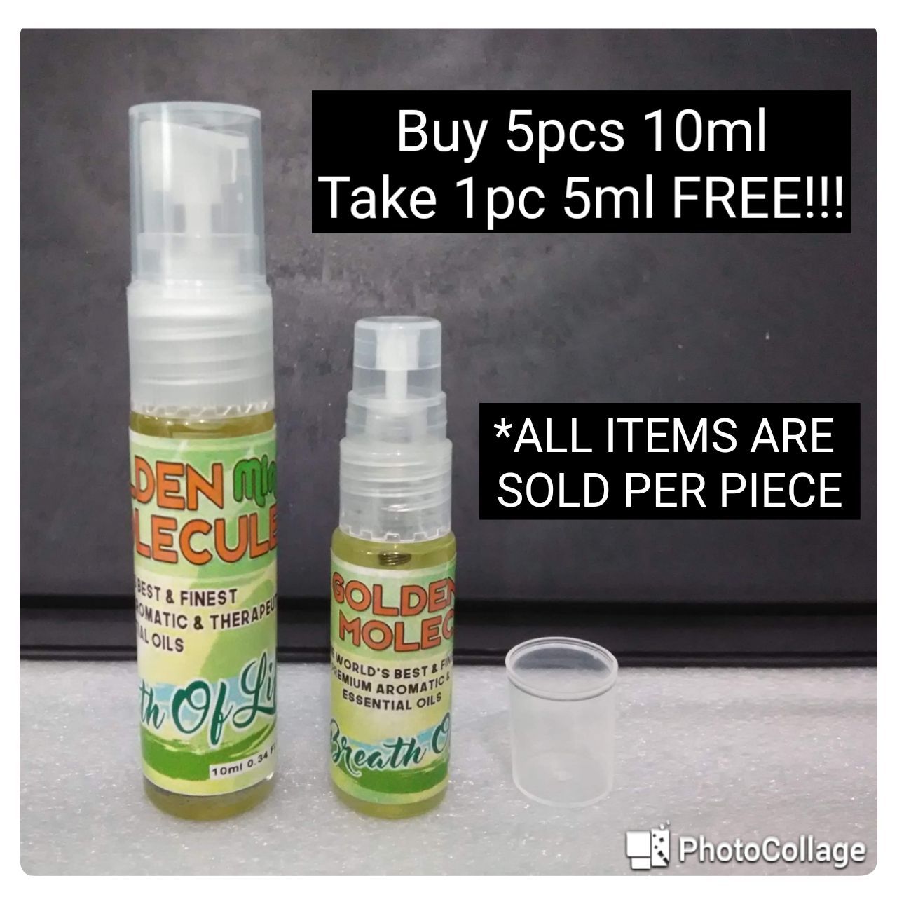 Golden Mint Molecule 10ml Spray Lazada PH