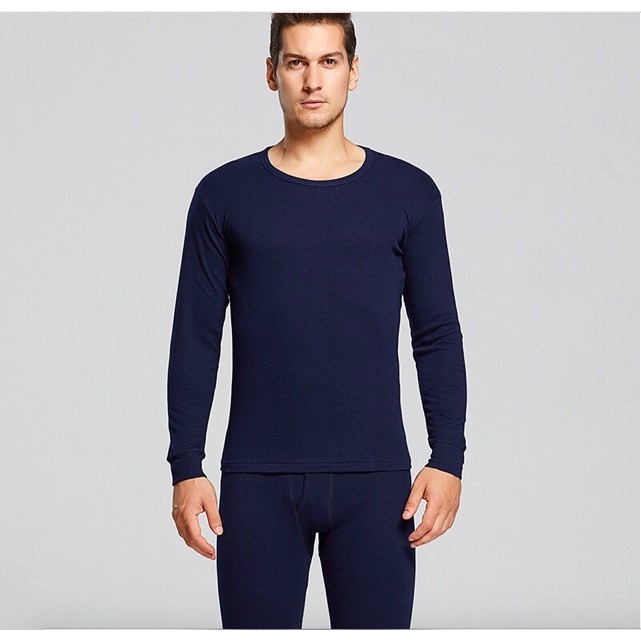 long sleeve Thermal derwear set for men Warm fabric | Lazada PH