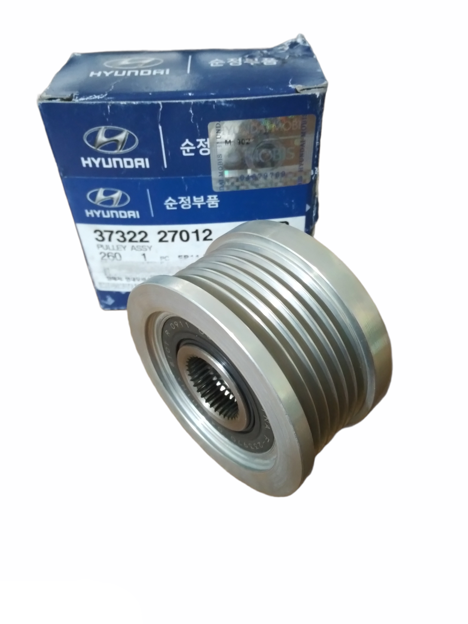 [ORIGINAL] 3732227012=3732227020 ALTERNATOR PULLEY HYUNDAI SANTA FE
