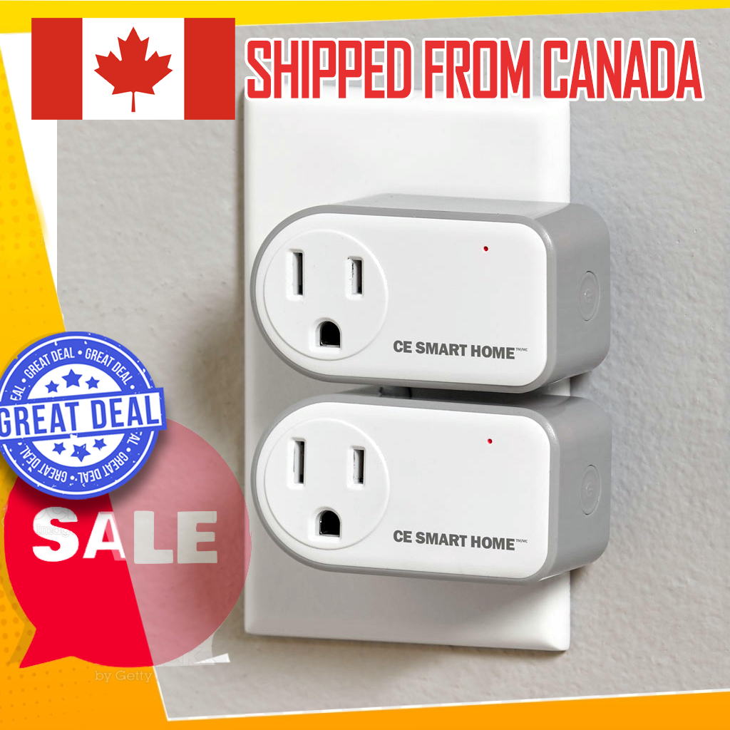 CE Smart Home WiFi Smart Plug LAWF3(110 VOLTS!) SHIPPED FROM CANADA