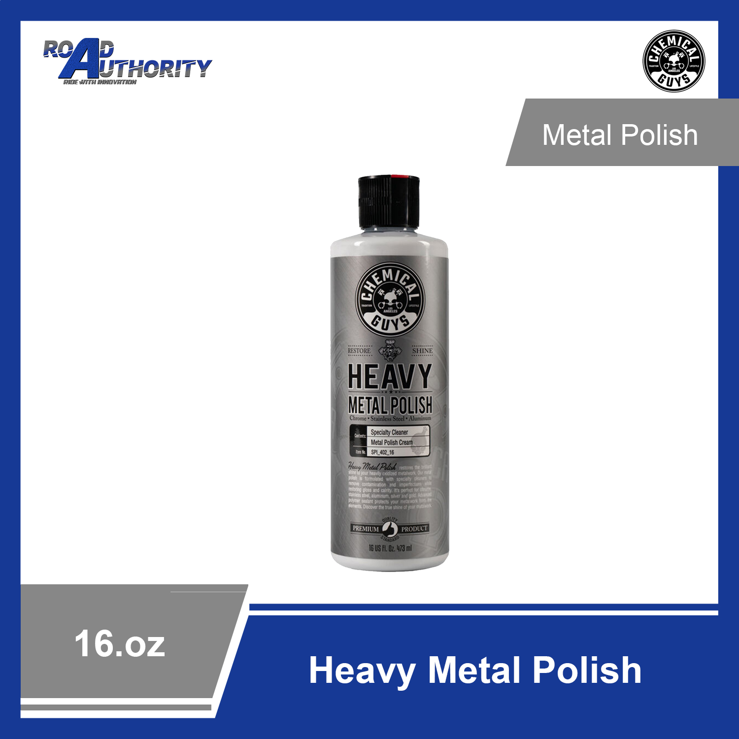 Chemical Guys Heavy Metal Polish (16 Fl. Oz.) Lazada PH