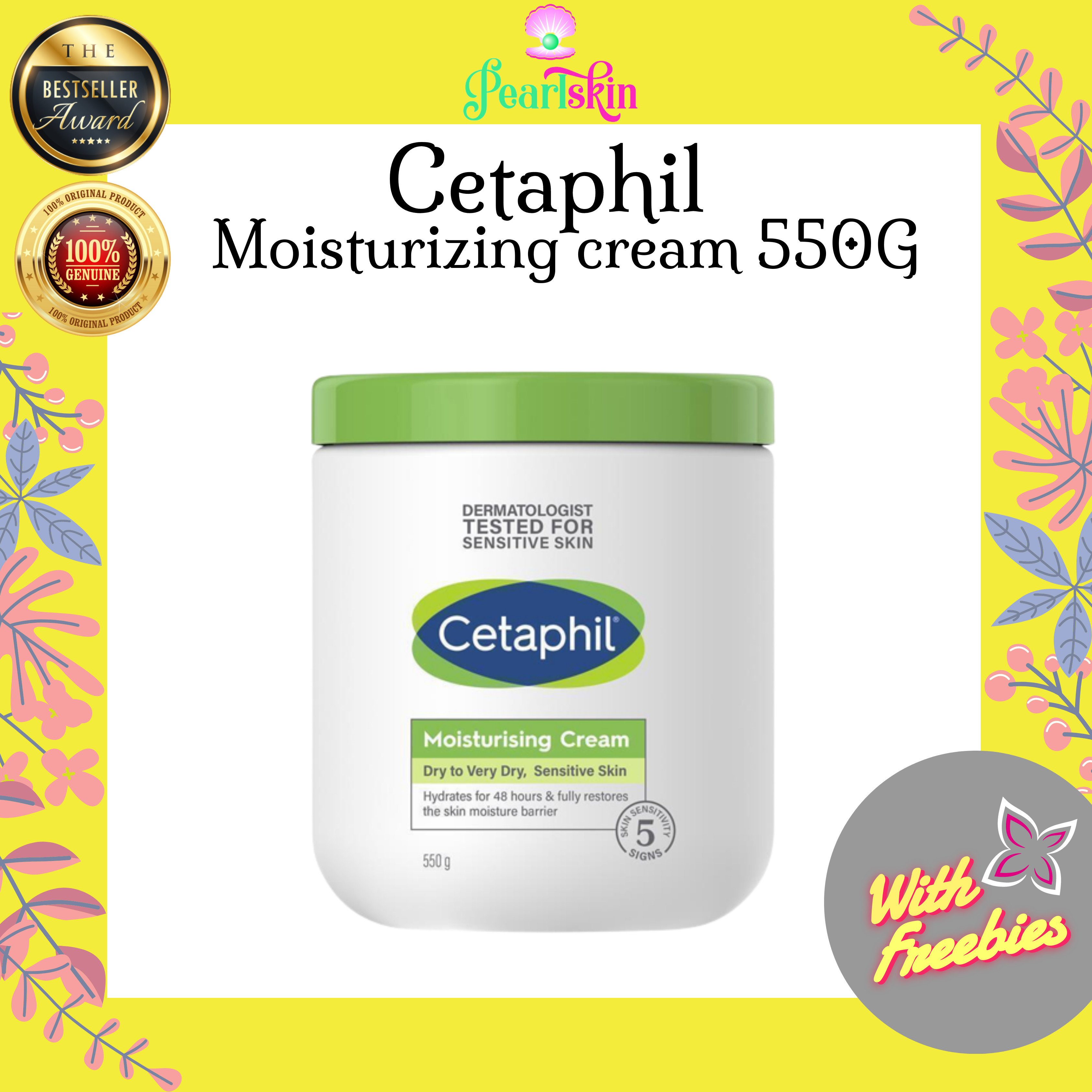 Cetaphil moisturizing cream 550G Lazada PH