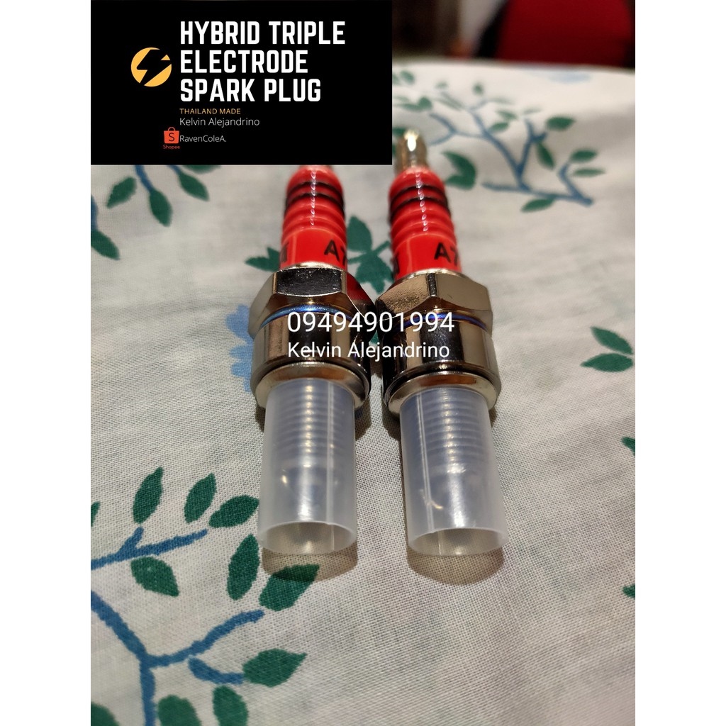 InstaThreadsPH HYBRID IRIDIUM TRIPLE ELECTRODE SPARK PLUG THAILAND MADE