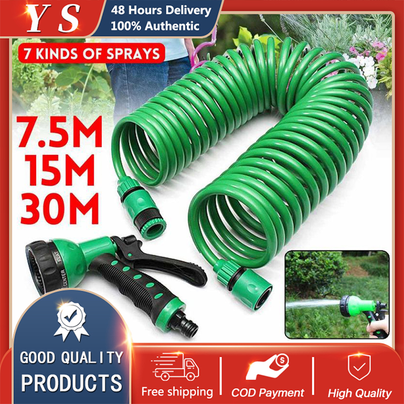 Local Ready stock】Japan 15M/20M Garden Hose Reel with 66ft/20m