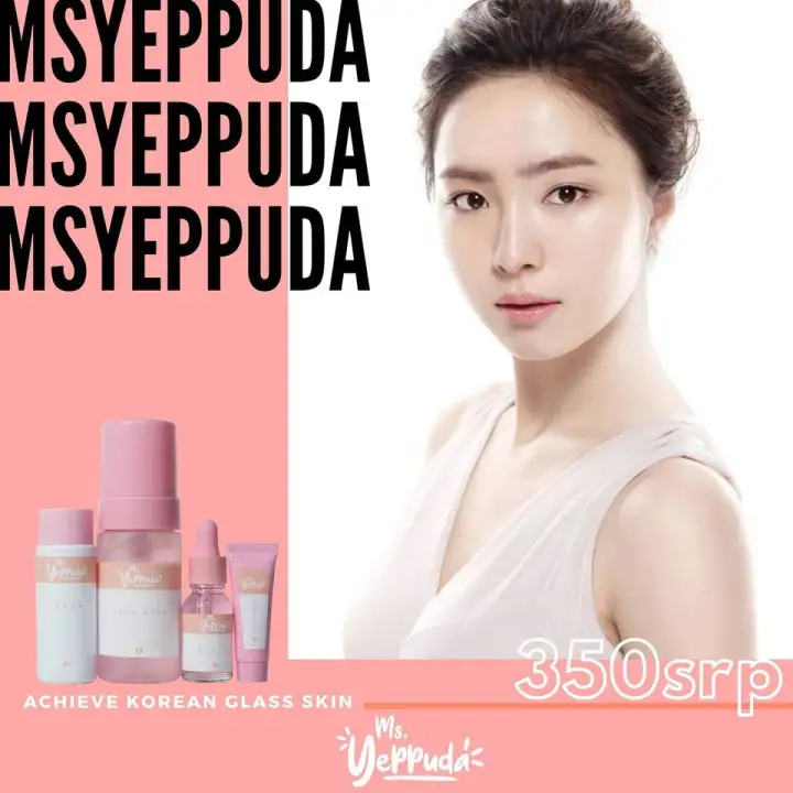 korean glass skin set