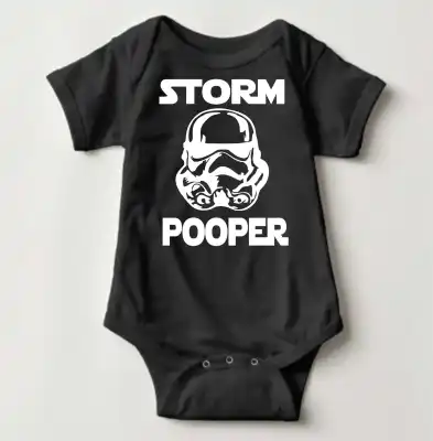 Baby StarWars Collection Onesies - Storm Pooper