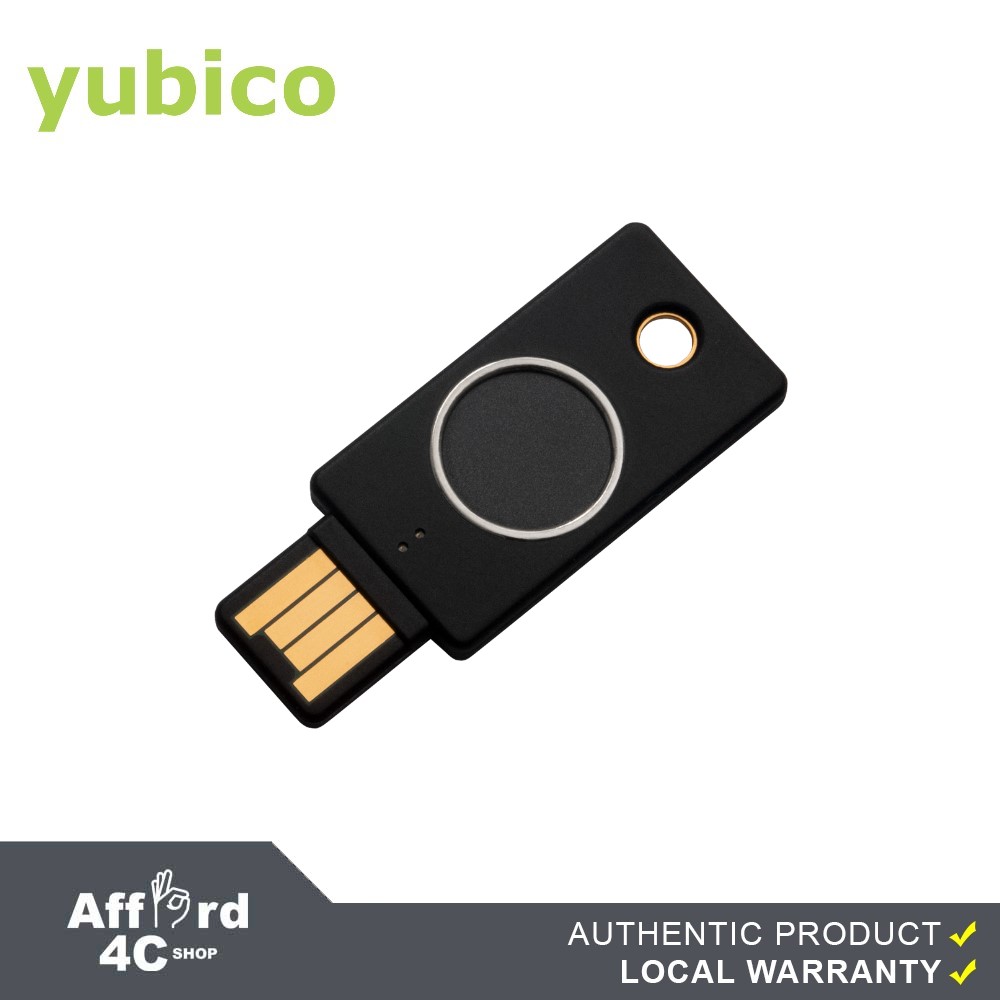 Yubico YubiKey Bio FIDO Edition USBA Biometric Security Keys Lazada PH