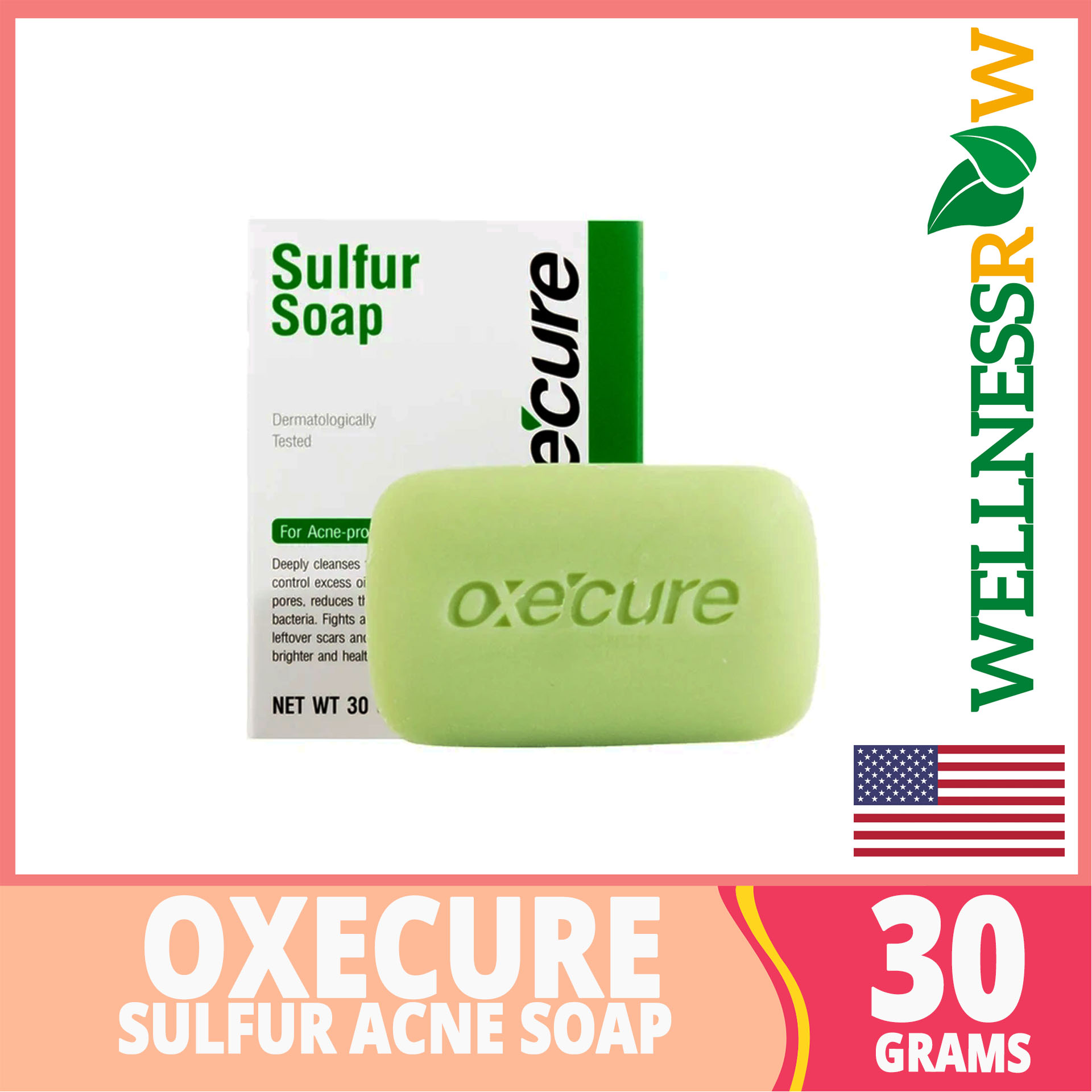 AUTHENTIC | OXECURE Sulfur Soap 30g | Lazada PH