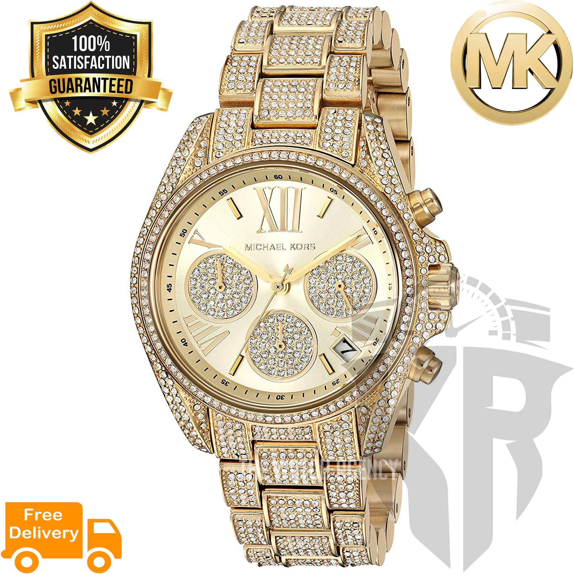 Michael Kors Mini Bradshaw Gold Dial 