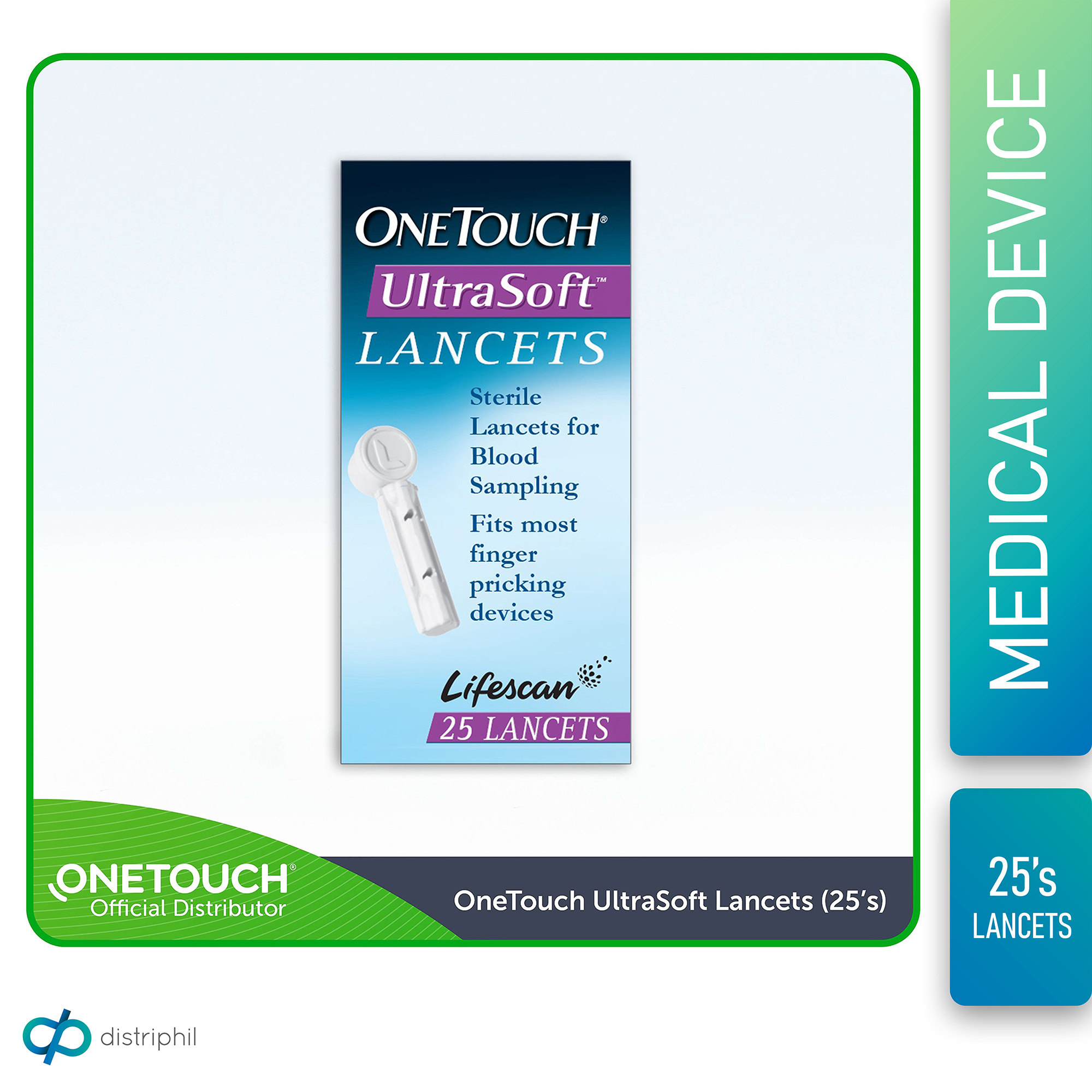 UltraSoft Lancets 25's Lazada PH