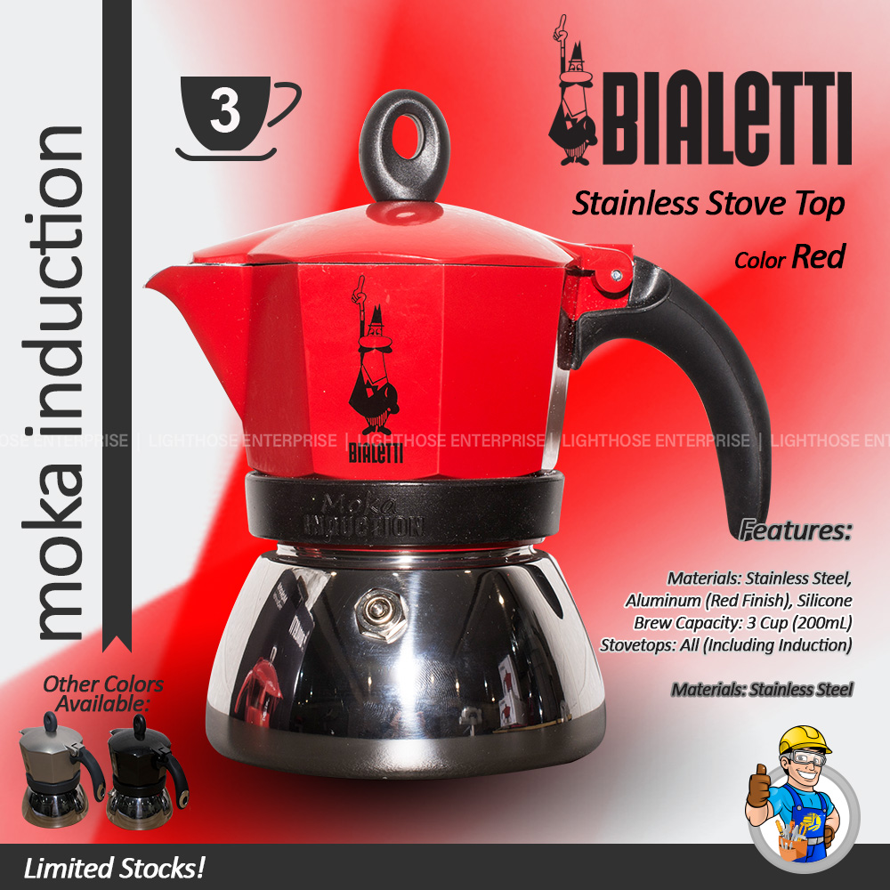Bialetti Coffee Makers Bialetti Triple Brew BIALETTI Italy Cups