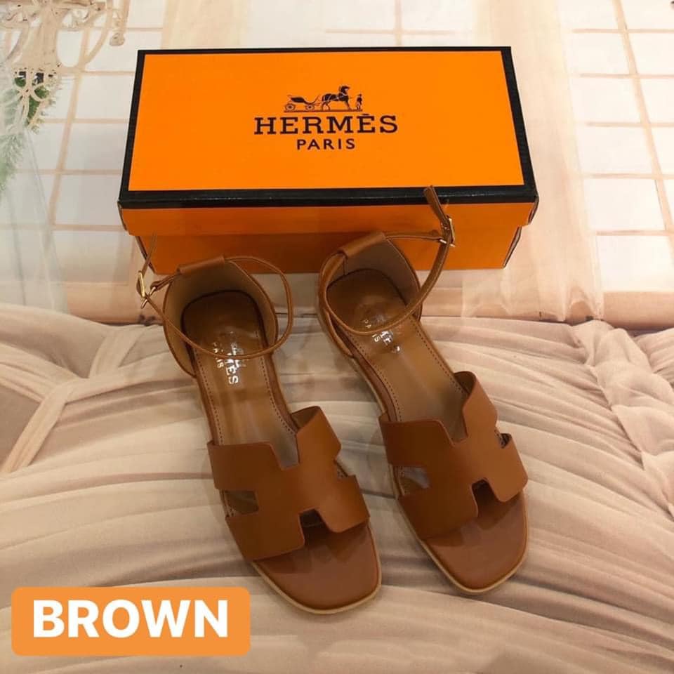 flat sandals hermes