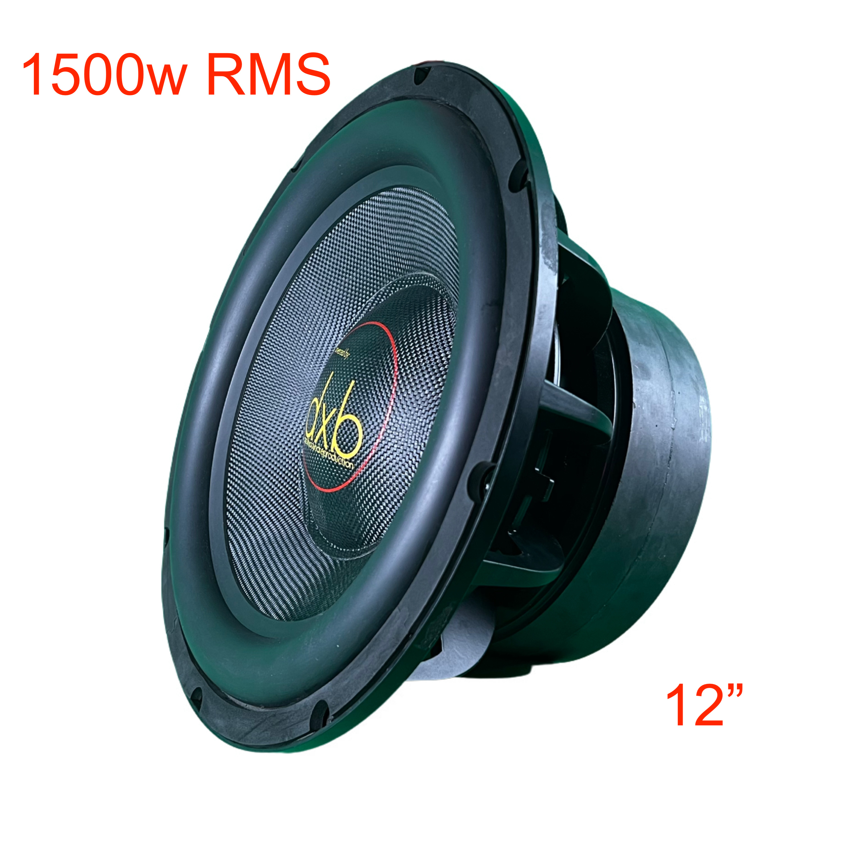 dxb Stage2 Car Subwoofer BATTLE (Carbonfiber) HIGH POWER Car Audio