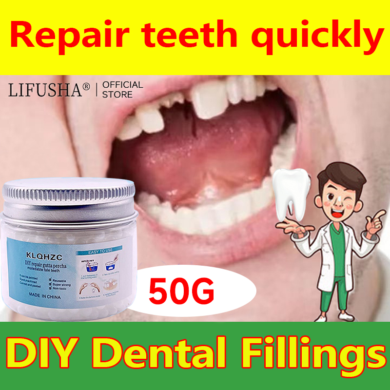 LIFUSHA 50g Temporary Tooth Repair Kit Teeth & Gaps Moldable