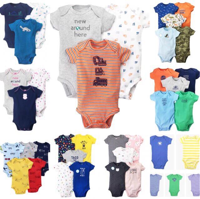 Kangaroomom Baby 1 Piece Boy Girl Bodysuits (randomly given) Suit3