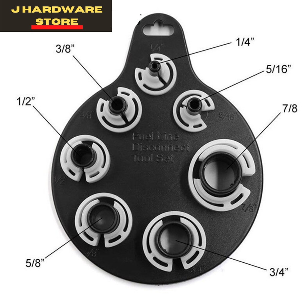 7pcs fuel line disconnect tool air conditioning pipe removal automobile