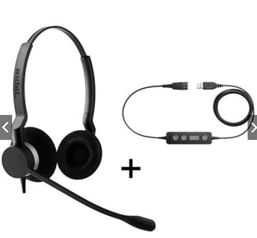 Jabra Biz 2300 Duo NC with Jabra link 