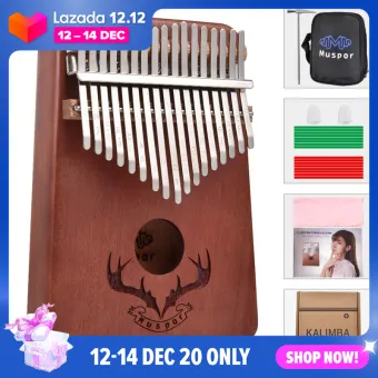 Ready Stock Hm 17 Keys Eq Kalimba Mahogany Thumb Piano Kalimba Finger Piano With Electric Pickup Tuner Hammer Beginner Music Learning Lazada Singapore