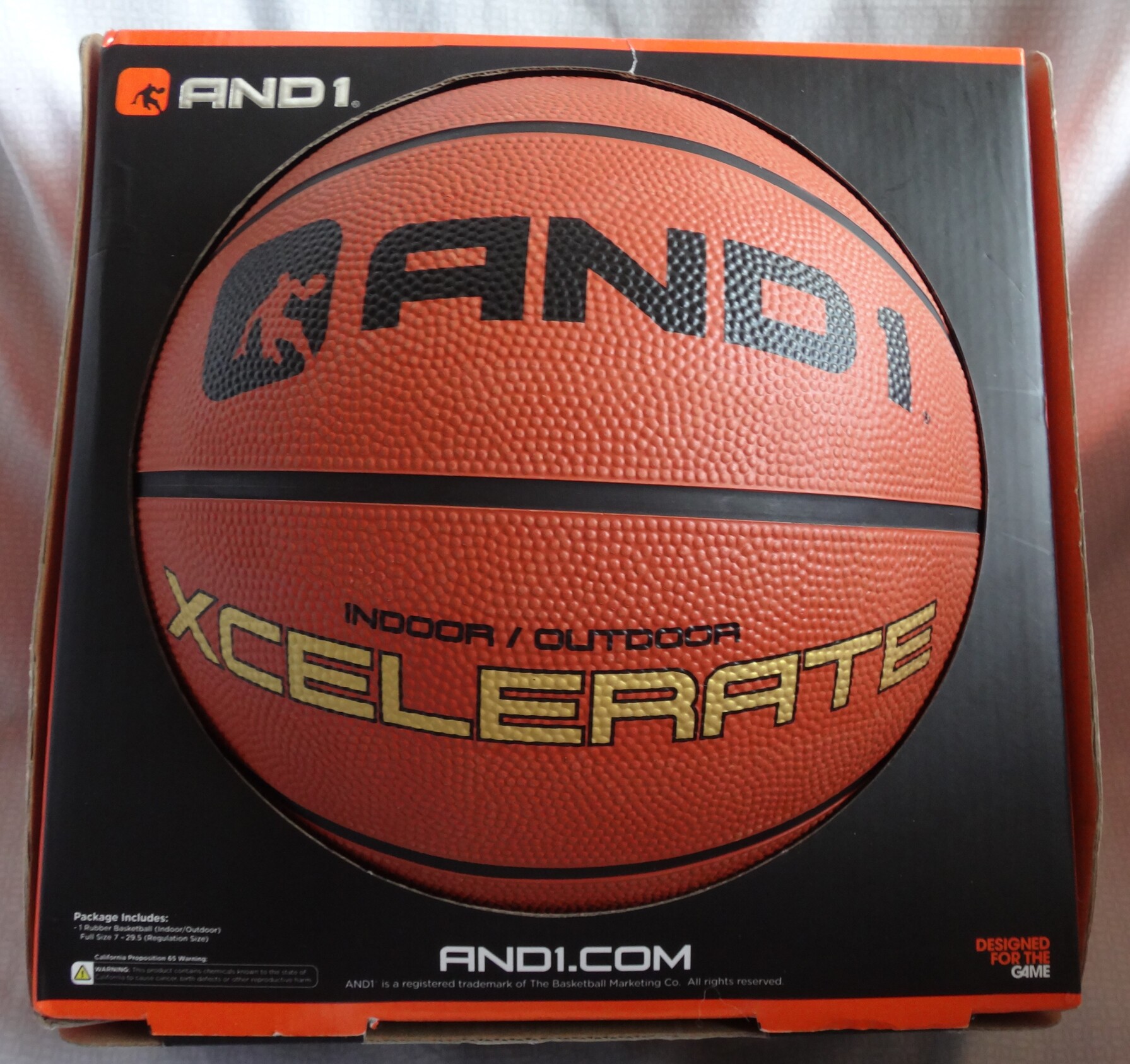 and1 xcelerate basketball
