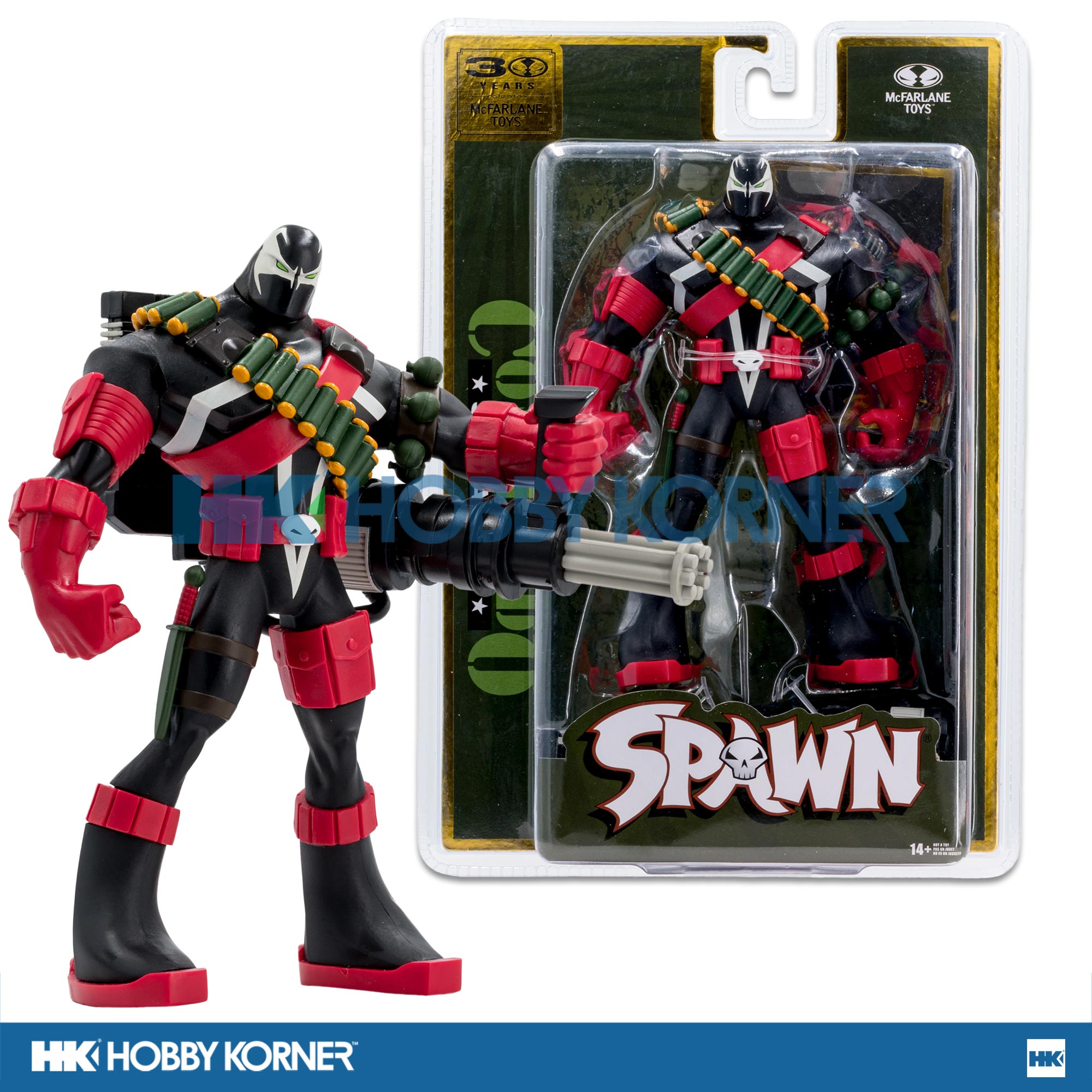 (IN STOCK) MCFARLANE TOYS - MF90202 - 7 Inch Scale Commando Spawn ...