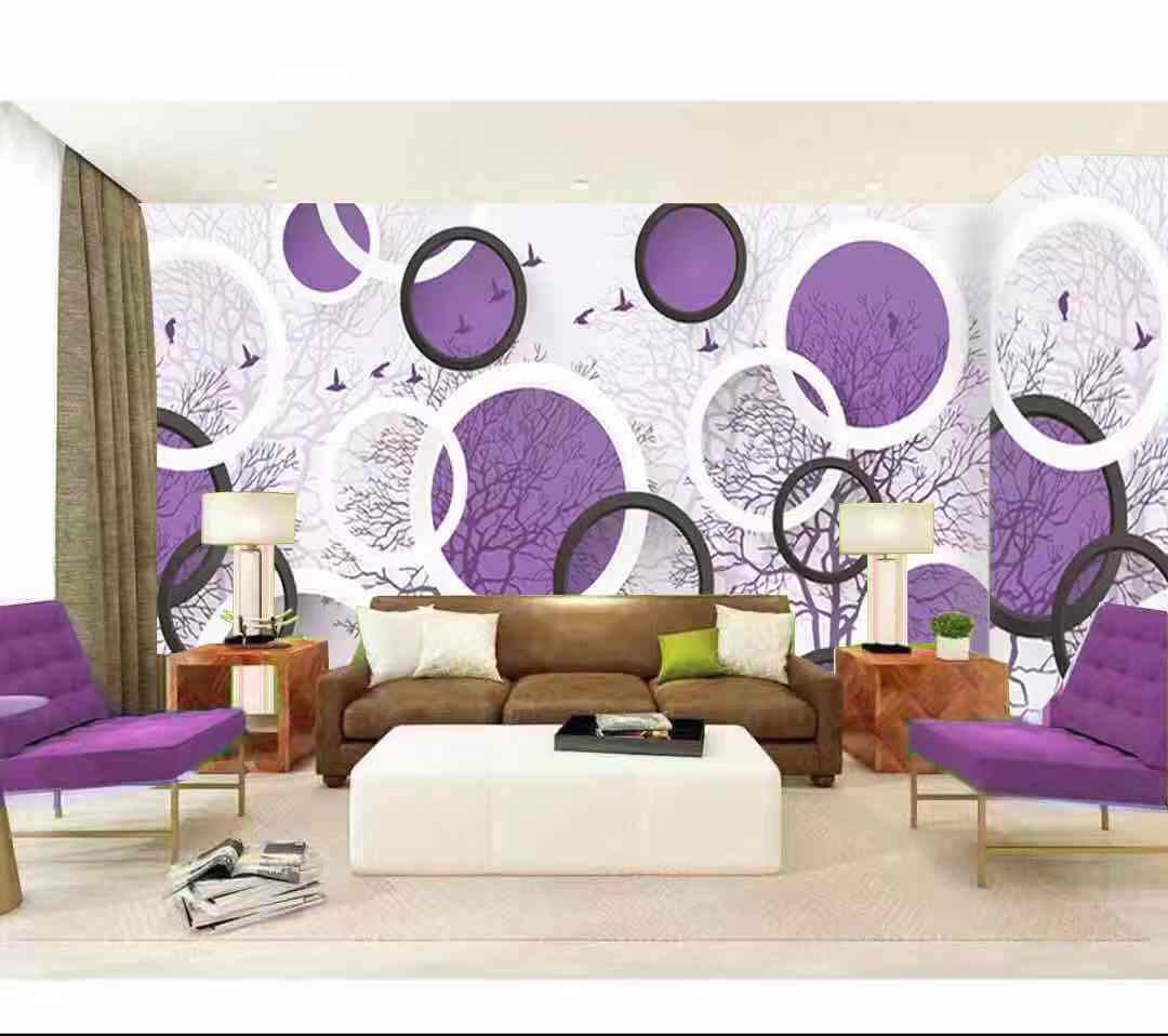 IDA Wallpaper 10M*45CM PVC Self Adhesive Bubbles Design Wallpaper Home