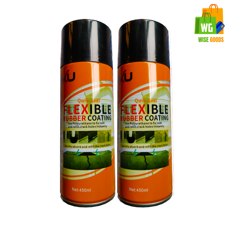 [PROMO] BUY1GET1 Wise Goods Waterproofing Rubber Coat Spray Sealant For Roof Wall Cracks Pipes
