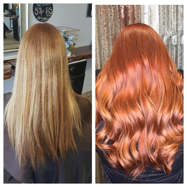 Light Golden Copper Blonde Hair Color With Oxidant 8 34 Bob Keratin Permanent Hair Color Lazada Ph