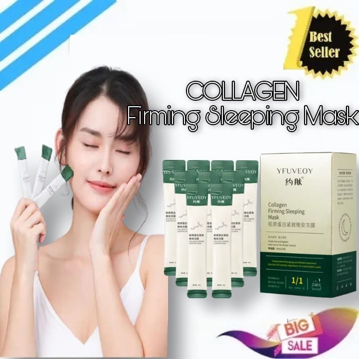 ORIGINAL AND 100% EFFECTIVE 20pcs YFUVEOY Collagen Firming Sleeping ...