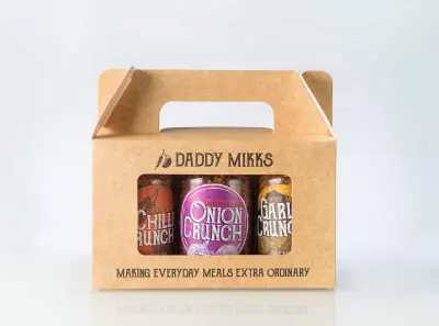 Daddy Mikks TRIO (Chilli Crunch, Garlic Crunch & Onion Crunch Set)