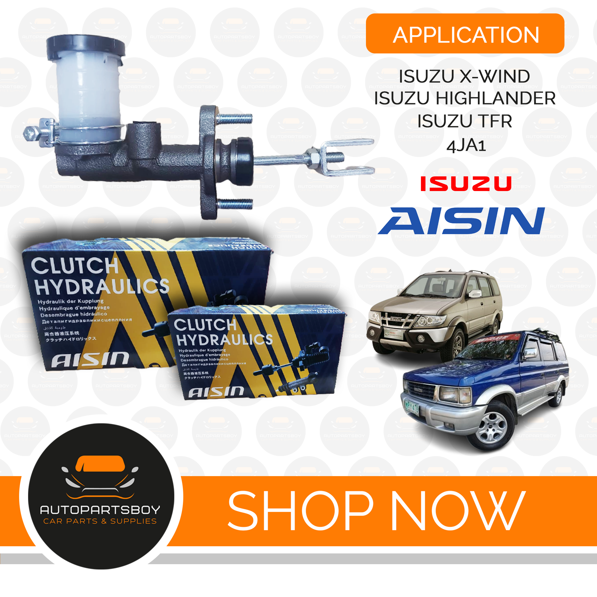 AISIN CLUTCH MASTER ASSEMBLY FOR ISUZU CROSSWIND XWIND XWIND