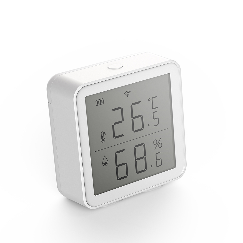 WiFi Smart Temperature Humidity Sensor Compatible with Alexa Google .