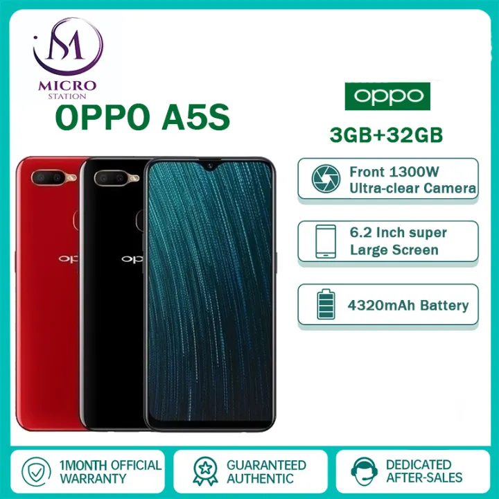 Oppo Cellphone Sale Original A5s 6 2 Inch Water Drop Screen Mobile Phone 3gbram 32gb Rom Smartphone Lazada Ph