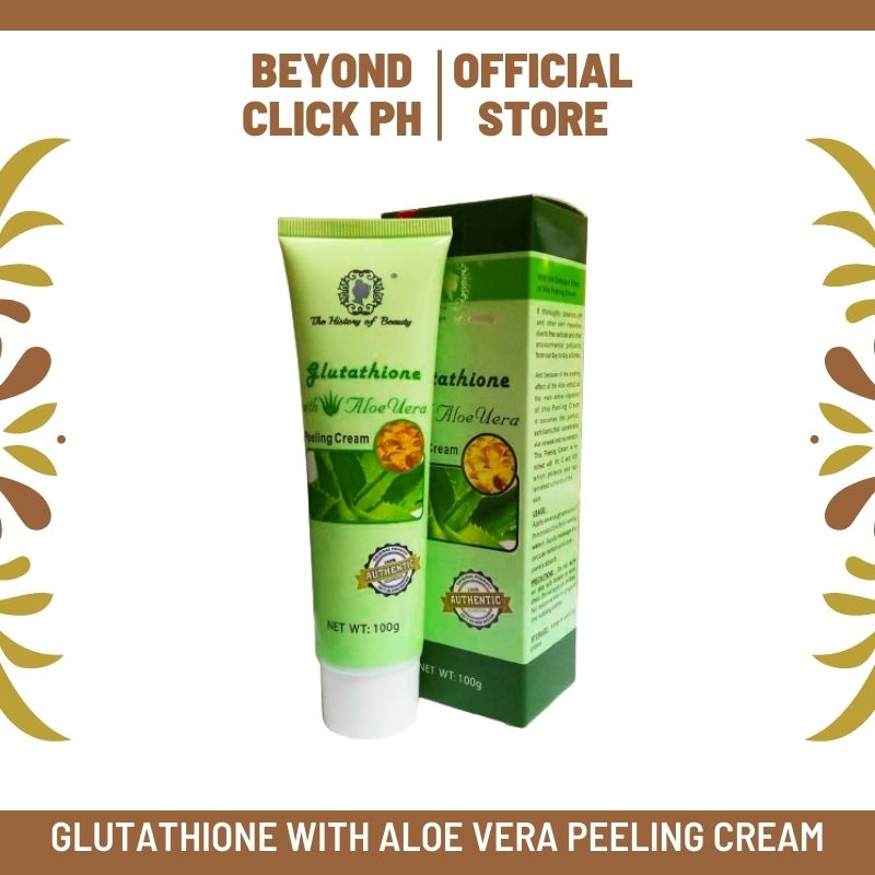 GLUTATHIONE WITH ALOE VERA PEELING CREAM 100AUTHENTIC MELASMA/WRINKLES