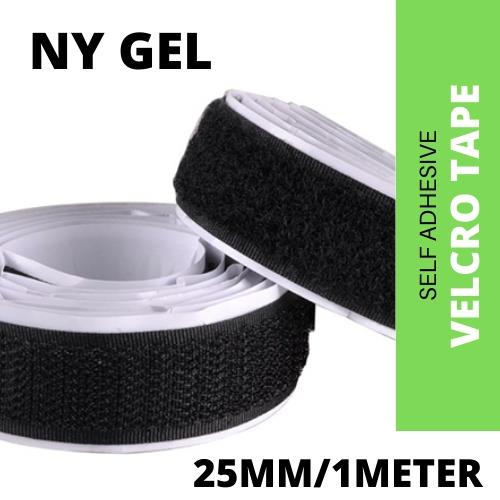 20/25/30/50-MM Self Adhesive Velcro Tape Strong Tape 1/2/5 meterLoop and  hook fastener Magic Tape ☋○