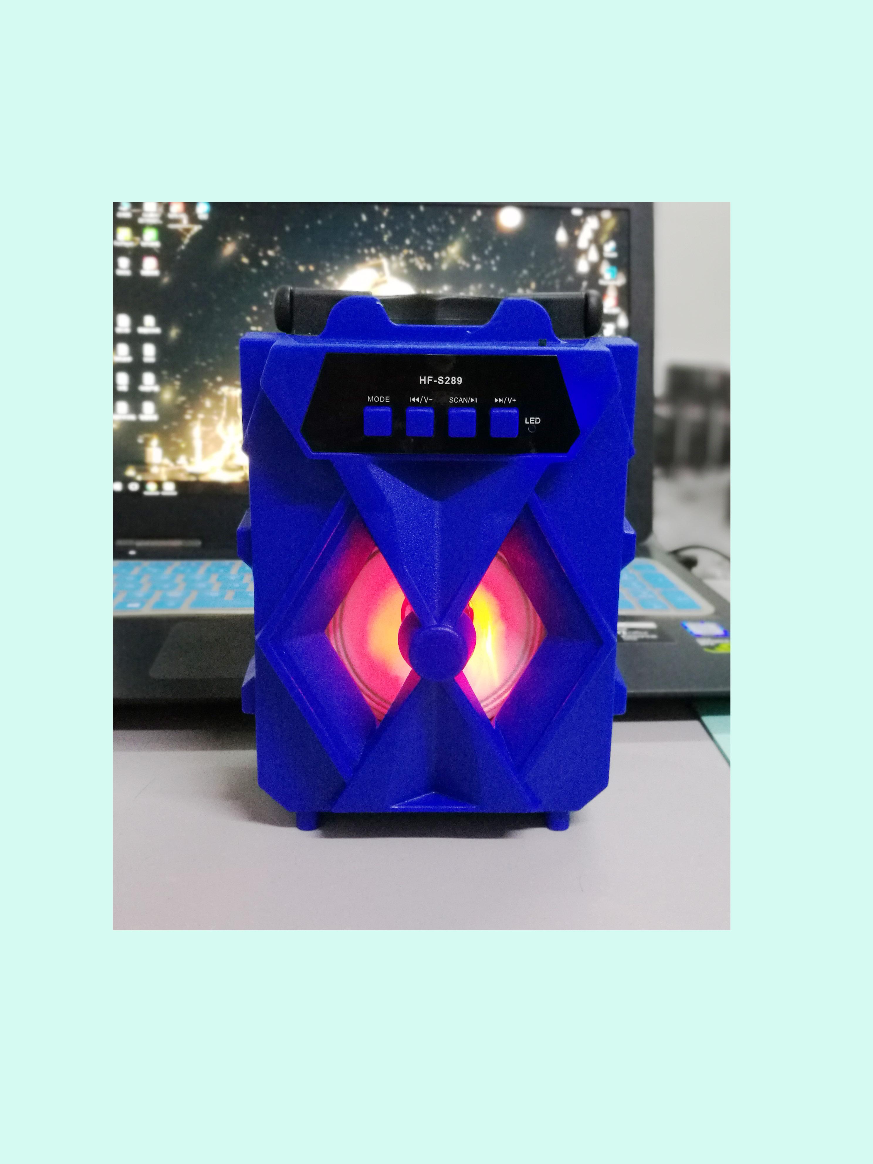 wireless speaker with led flashing lights