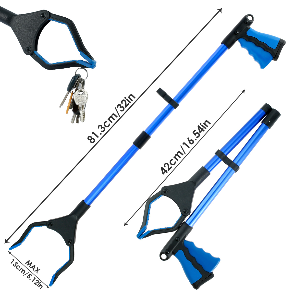 Litter Grabber Reacher Pickers Pick Up Tools Grabber Extender Grabbers