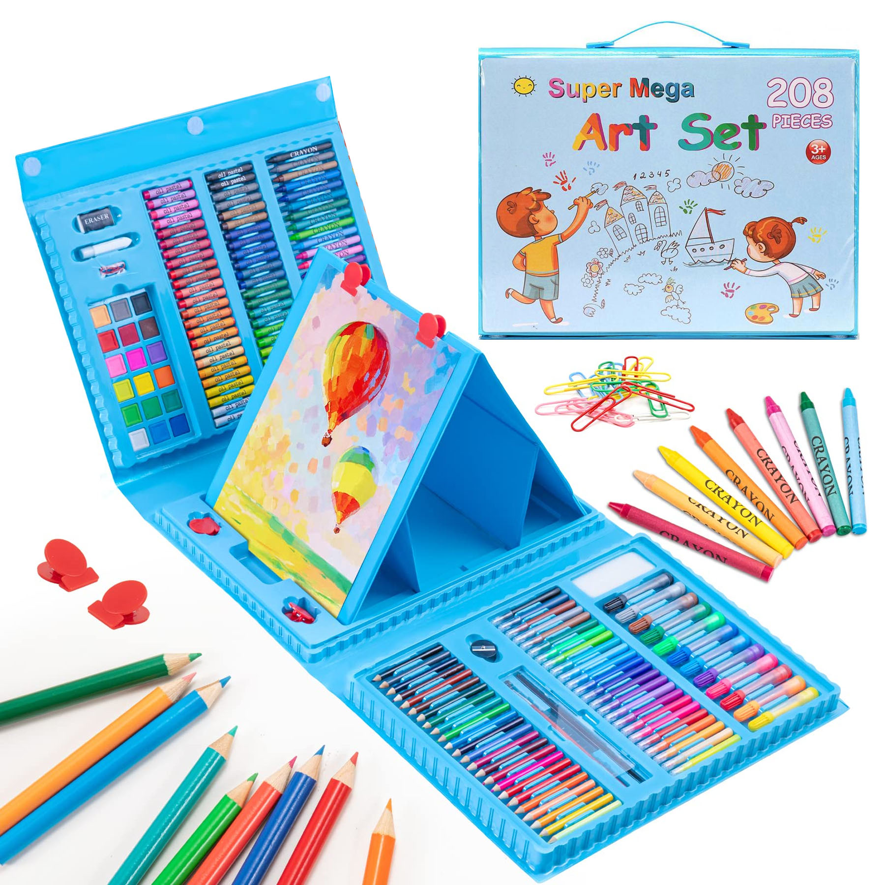 168 Pcs Kids Super Mega Art Colouring Set – ecomstock