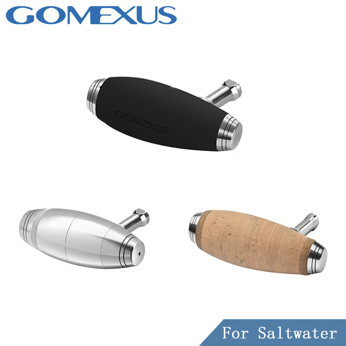 Gomexus 85-100mm Saltwater Handle Knob for Shimano Daiwa Saragosa