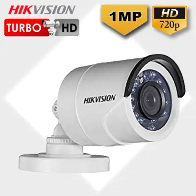 HIKVISION Bullet Turbo CCTV Camera / 1MP (720p) / Analog / Wired