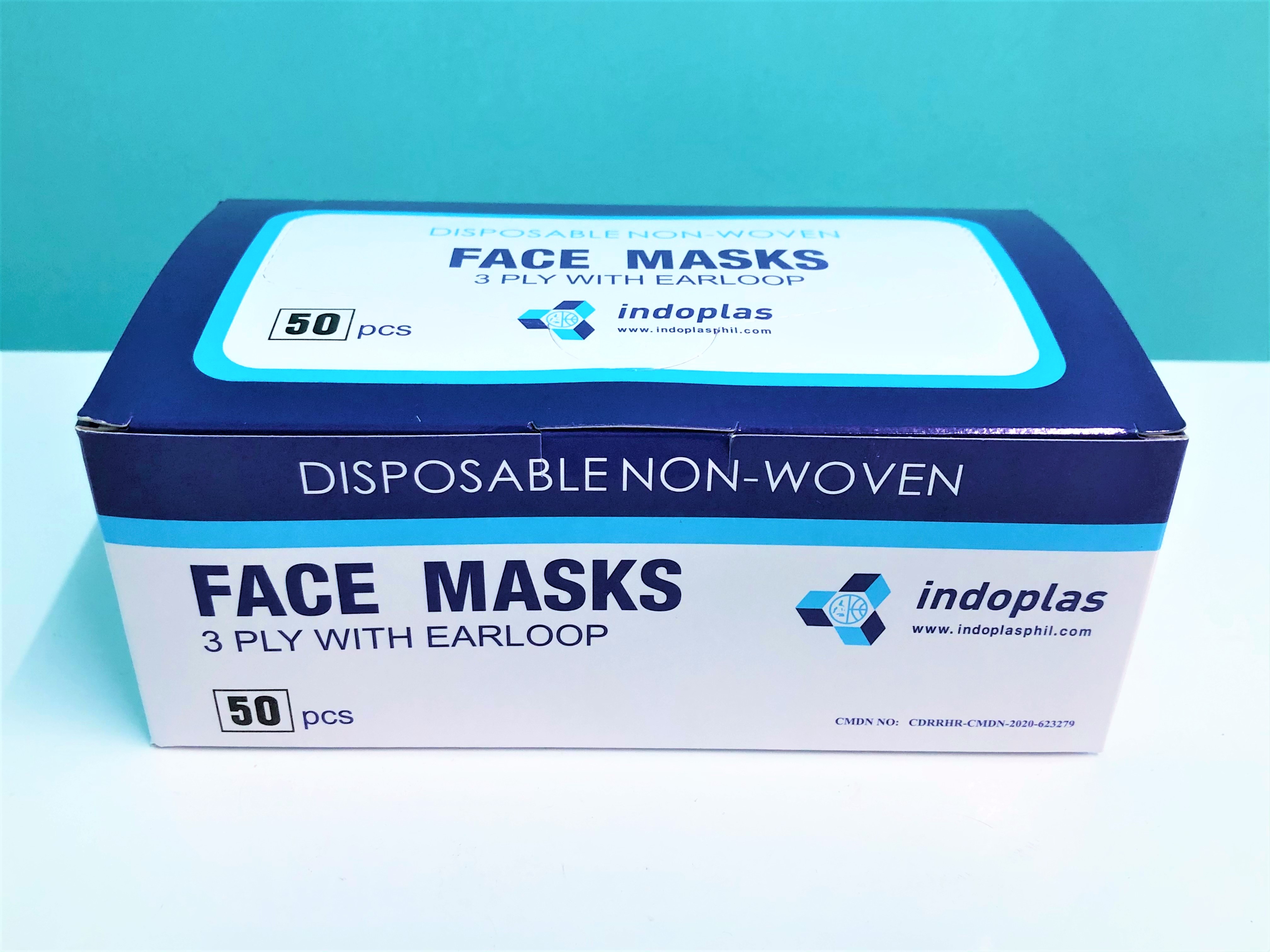 1 box of face mask price