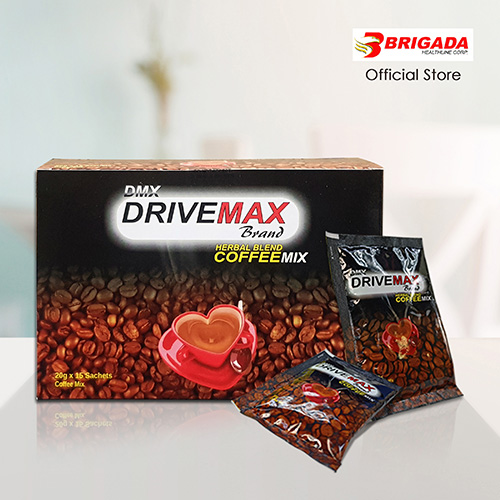 DMX Drivemax Brand Herbal Blend Coffee Box of 15'S Lazada PH