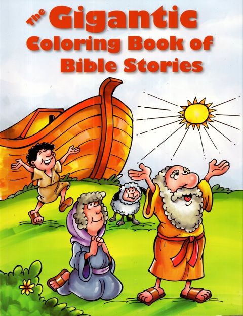 PCBS The Gigantic Coloring Book of Bible Stories (OLD & NEW TESTAMENT