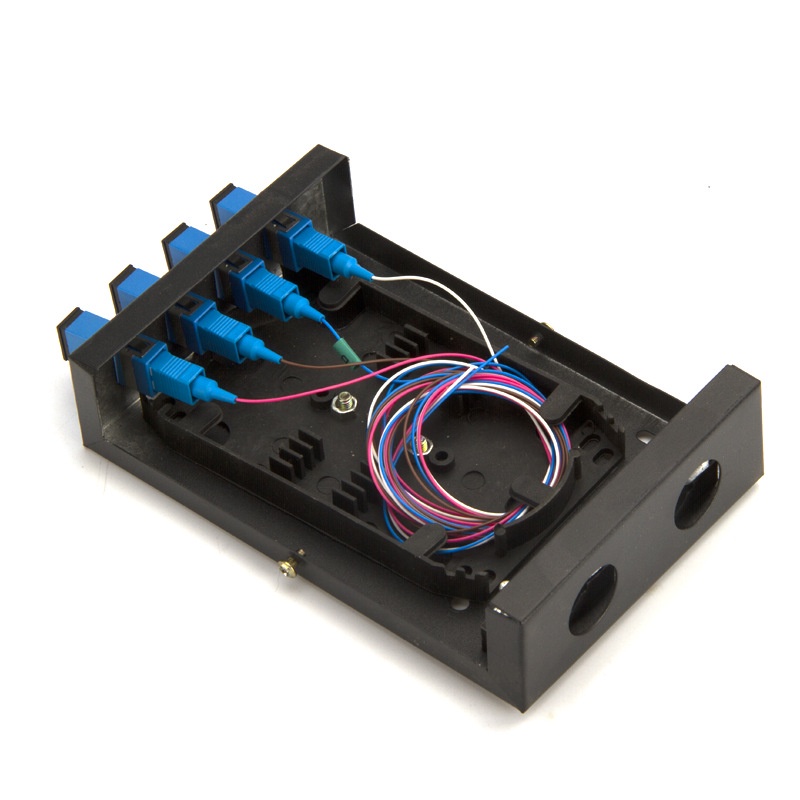 【COD】Fiber Optic (ODF Patch Panel) - 4 Ports With Pigtail Wirings ...