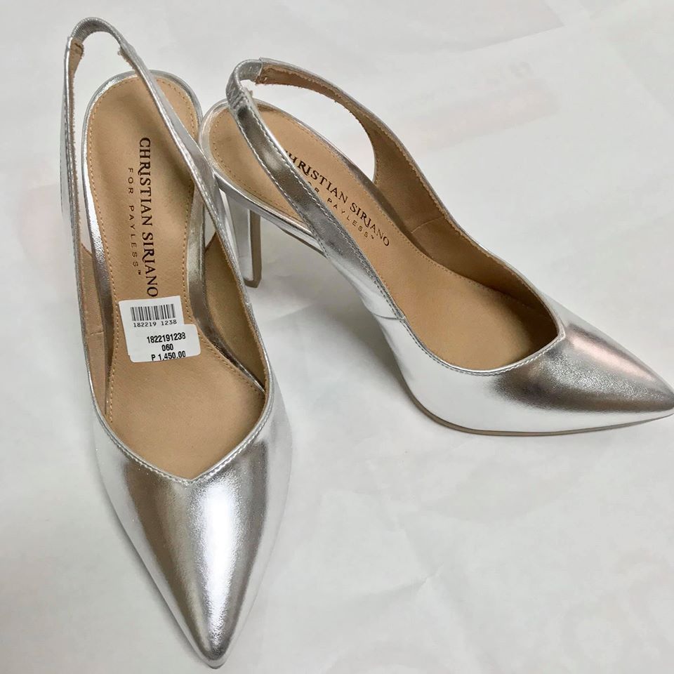 payless clear heels