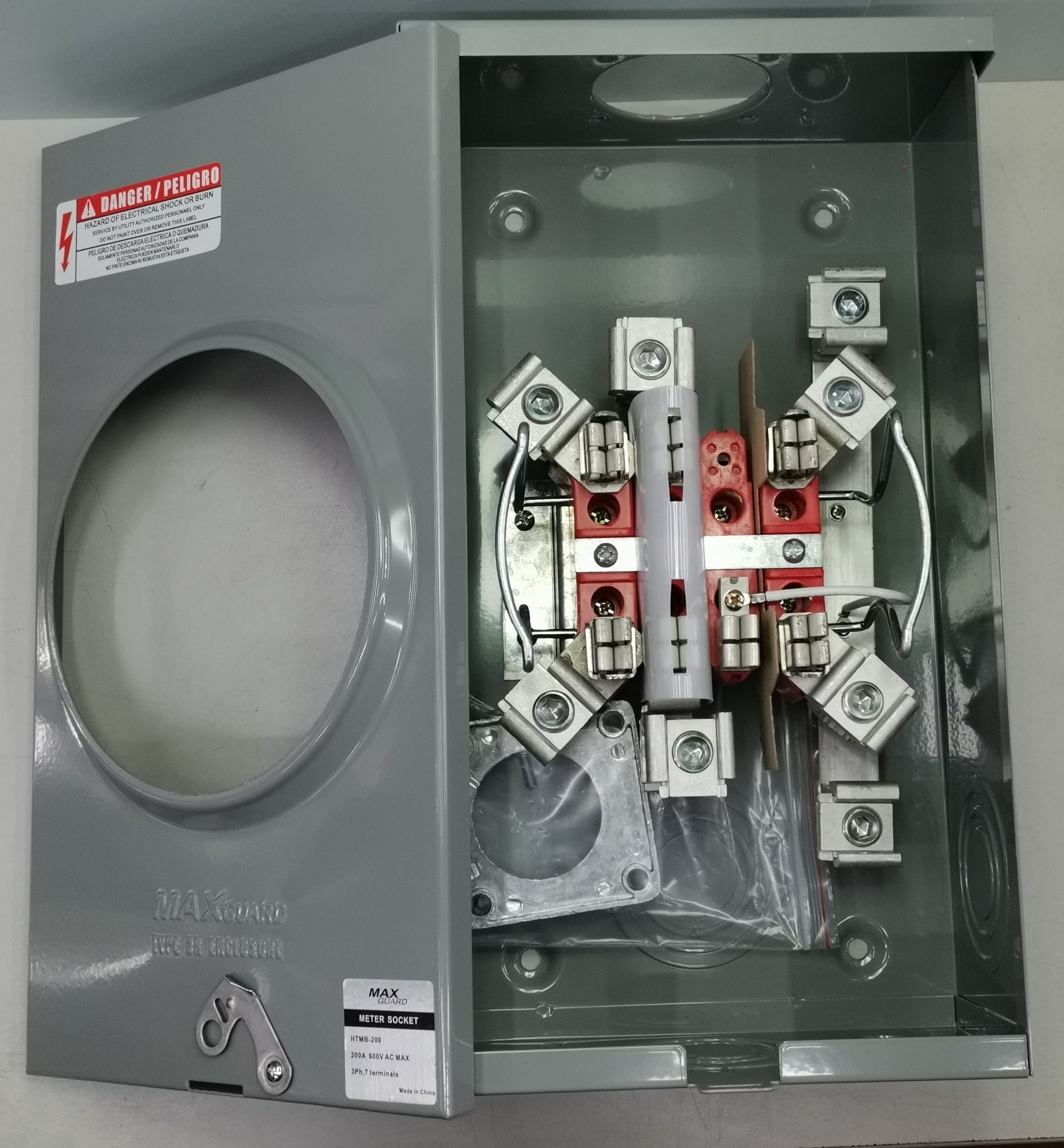 Rectangular Meter Base (7 Jaws) 2", KWH Meter Base 2" Lazada PH