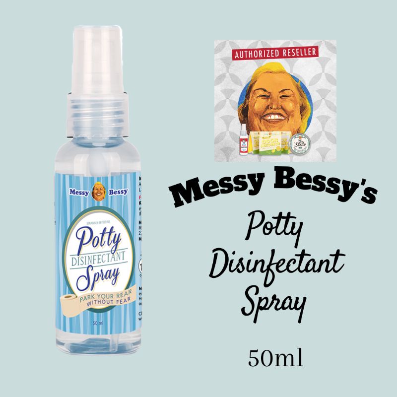 Messy Bessy's Potty Disinfectant Spray 50ml Lazada PH