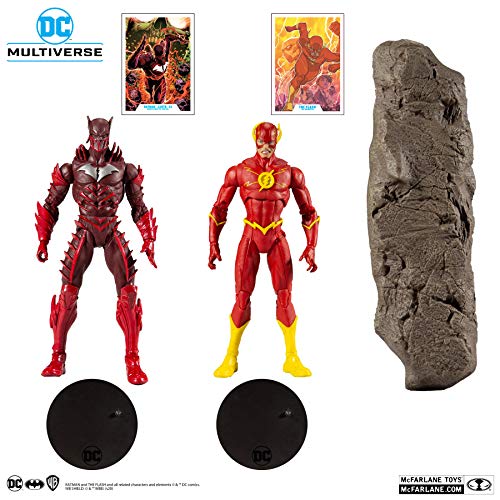 McFarlane Toys D-C Multiverse Earth -52 Batman (Red Death) and The Flash 7