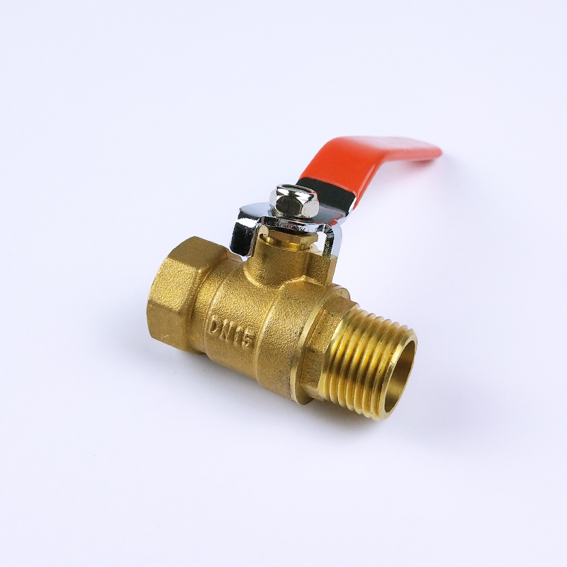 Allthick copper gas valve tee valve 4minute natural gas switch union