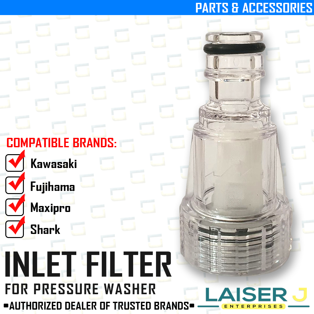 Pressure Washer Inlet Filter for Kawasaki and Fujihama •Laiser J