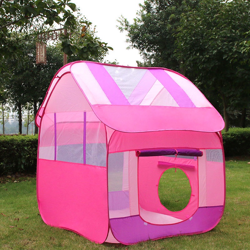 Alie Orginl Portable Kids Play House Tent Fire Engine Truck Pop Up